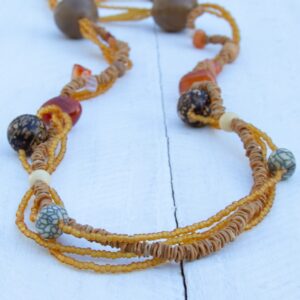 Caramel Summer Long Necklace