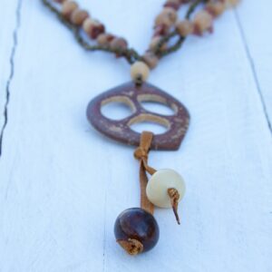 Beauty-Earthy Geometric Necklace