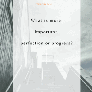 Read more about the article Progress not Perfection