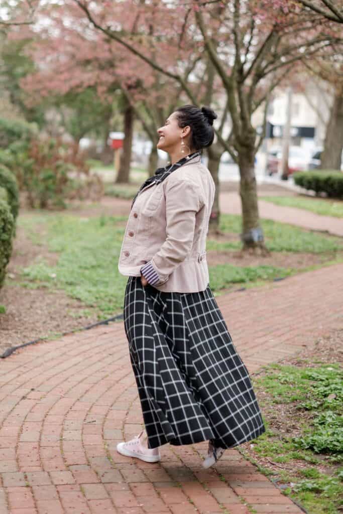 Don't Get Stuck on the Little Things and Enjoy Every Moment of your life. I loved spending time with my photographer, enjoying the beautiful weather, flowers, fresh air, and the weirdest of posing at a park around many people.